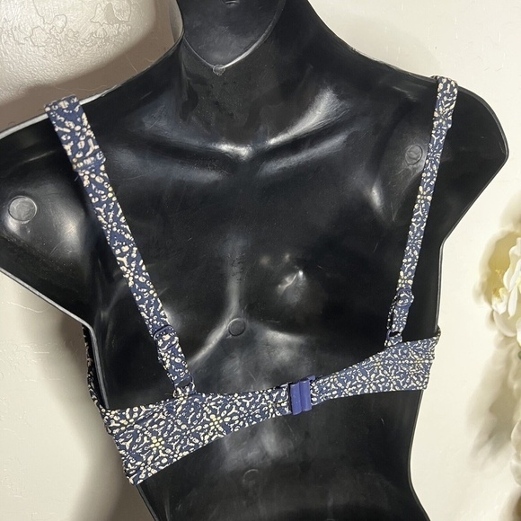 bond-eye australia high waisted navy gold bikini set US 6 - Picture 5 of 10